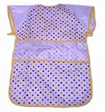 お食事スタイ、お食事エプロン　お食事　離乳食　ベビー用品　日本製　ナイロンスタイ　水洗い　出産祝い　ギフト (イエロー)