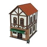 さんけい(Sankei) 1/220 みにちゅあーとプチ レストラン ペーパークラフト