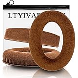 LTYIVABHTTW イヤーパッドヘッドバンド HD 598、HD 598SE、HD 598CS、HD 515、HD 555、HD 595、HD 518ヘッドフォンに対応 (ブラウン)