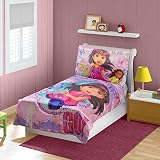 Dora & Friends Toddler Bedding Set, Pink by Dora and Friends [並行輸入品]