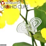 scheurich シューリッヒ オーキッドクリップ クリアグリーン(植物用クリップ)