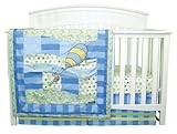 Trend Lab Dr. Seuss Oh, The Places You'll Go 3 Piece Crib Bedding Set, Blue by Trend Lab [並行輸入品]