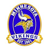 11 x 13 " Minnesota Vikings NFL木製Street Sign