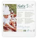 Naty By Nature Babycare Size 5 Junior 23 Nappies case of 5 by Nature