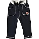 2017年 春物 ZOOMIC ズーミック ウエストボーダー 裏毛 アップリケ ロングパンツ ネイビー◇80cm