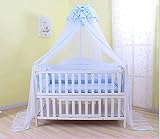 Baby Mosquito Net Baby Toddler Bed Crib Dome Canopy Netting (butterfly blue) [並行輸入品]