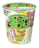 日清 日清のどん兵衛 グリーンカレーうどん 93g×12個