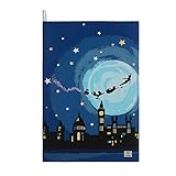 Cath Kidston （キャスキッドソン） x Disney （ディズニー） ピーターパン・イン・ロンドン ミッドナイト ティータオル Peter Pan [並行輸入品]