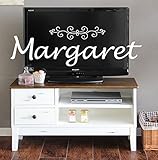 アンティーク調テレビ台 マーガレット 幅90cm