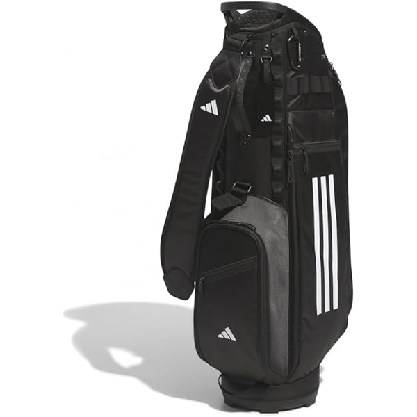 adidas - 新品 adidas/アディダス マストハブ キャディバック 黒白 9型 軽量 Amazon.co.jp: [アディダスゴルフ] ゴルフキャディ 軽量