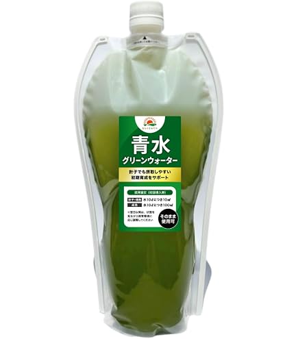 Amazon.co.jp: 【めだか街道】《日本製》濃縮生クロレラ原液30ml1本