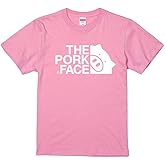 (ザ・ポーク・フェイス)THE PORK FACE 半袖Tシャツ ロゴ大