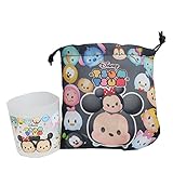 Disney ディズニーツムツム コップ＆巾着 B 通園通学 / ミッキー＆ミニー 1個入