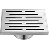 Dawn SAN050504 Amazon River Series Square Shower Drain, 5-Inch by Dawn