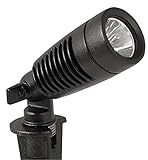 Moonrays 95548 Low Voltage LED Metal Spotlight Kit (Pack of 4), Black [並行輸入品]