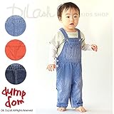 (ダンプドム) dumpdomデニムショートオールdumpdom 95 レッド