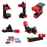 6 in 1 ミニ旋盤 100-240V 卓上工作機械 多機能フライス盤 木工 DIY 細帯鋸 研磨機 穴開け機 樹脂金属旋盤 木製旋盤 掘削 サンディング 旋盤 切断 ツールキット
