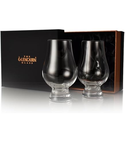 Amazon | The Glencairn Cut Crystal Whisky Tasting Glass - Set of