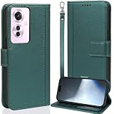 【WenziLior】 OPPO Reno11 A 用 ケース 手帳型 ストラップ OPPO Reno11A カバー 適用 OPPOReno11A A401OP CPH2603 手帳ケース オッポ リノ11A 携帯カバー オッポリノ11A スマホケース おっぽ リノ11 A 手帳 case ストラップ付き マグネット カード入れ カード収納 スタンド機能 スマホケース ダーク グリーン