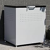 ダストボックス 60 グレー/ブラック DB-60