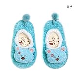 トトハウス(TOTO HOUSE) 赤ちゃん靴 ソックス 滑り止め付 保温 秋冬 ベビー キッズ 赤ちゃん 新生児 お祝い 出産 祝い ムール用 柔らかい (3, L)
