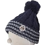 2016年 秋冬 ZOOMIC ズーミック ニットキャップ 帽子 ネイビー◇50-54cm