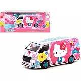 1/64 Toyota Hiace Widebody Hello Kitty Capsule Summer festival