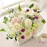 BunBunBee 旬のおまかせアレンジ「ホワイト＆ピンク～ローズ～」