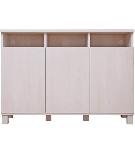 Amazon｜NC-C マルチキャビネット3列2段 CBtype/6枚扉 奥行スリム 幅