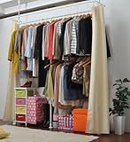 突っ張り つっぱり式 ハンガーラック
