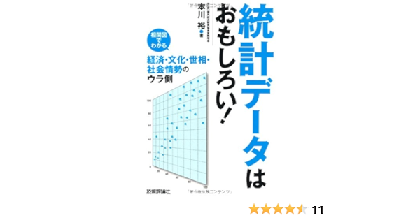 統計データはおもしろい 相関図でわかる経済 文化 世相 社会情勢のウラ側 本川 裕 本 通販 Amazon