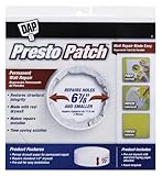 DAP 09155 Prestoパッチ乾式壁プラグ、1 / 2インチ、3 – 7 / 8インチ 6-7/8-Inch 09157 1