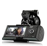GPS Logger and G-Sensor Car Blackbox DVR with Dual Camera [並行輸入品]