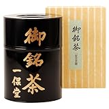 一保堂茶舗 極上ほうじ茶250ｇ手付きぬり缶箱