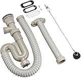 SANEI 【ホーロー洗面器用トラップホース】床排水用 PH787-32