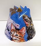 Night Light Lamp Cats Kittens Spin Shade by Illuminations, Children [並行輸入品]