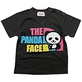 《初夏盛夏対応》 GARACH(ギャラッチ) 天竺THE PANDA FACE半袖Tシャツ 100cm /Ca NO.AH-1621301