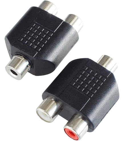 Amazon.co.jp: Hosa GRF-341 ステレオミニメス-RCAメス×2 変換