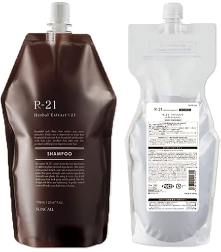 Amazon | サンコール R-21 シャンプー 700mL + トリートメント 700g