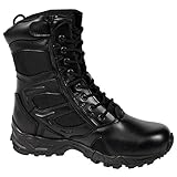 Rothco 8 " Forced EntryブラックSide Zip Boot カラー: ブラック