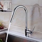 Wrightjp キッチン用蛇口　キッチン水栓　蛇口　キッチン用水栓　シングルレバー　混合水栓　台付　洗面　シャワーヘッド　360度自由回転ノズル　ホース引き出し式　泡まつ吐水