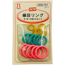 Amazon | ハマナカ あみ目リングLMS角5ヶ入 H250-707 | アクセサリ
