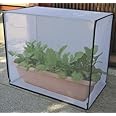 DAIM すっぽり虫よけカバー 大 幅75cm×奥行40cm×高さ60cm 虫よけ 虫除け 防虫ネット 害虫 対策 防虫カバー 虫 家庭菜園 園芸 ネット カバー キット 野菜作り ベランダ 庭 畑 玄関 (防虫 大)