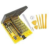 aiyun スロット開口トルクスクロス補修ツールキット45in1×9pcs精密ドライバーセットトルクスドライバーツールセットのスロット