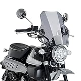 フロントガラス オートバイの調節可能なウィンドスクリーンの風防 For ホンダMSX125 CC110 Trail 125 グロム125 ホンダCT125 ST125 ダックス モンキー 125 MSX125 Grom CT125 ST125 DAX MONKEY125 CB350 CB350RS 22/25/28mm ハンドルバー