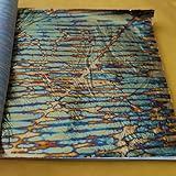 JINRUISI 金箔リーフ 50枚 小冊子 カラフル イミテーションゴールドリーフ 金箔 クラフト デコレーションアート (サンセットゴールド)