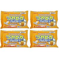 【まとめ買い】リンレイ つやぴかワックスシート 無香料 10枚×4個