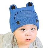 MIOIM ニット帽 ベビー 帽子 秋冬 幼児 赤ちゃん アニマル クマ ニットキャップ 男の子 女の子 暖かい 子供帽子 0-30ヶ月