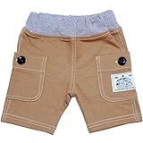 2017年 夏物 un-deco アンデコ ニットデニム カーゴポケ ５分丈パンツ レンガ◇80cm