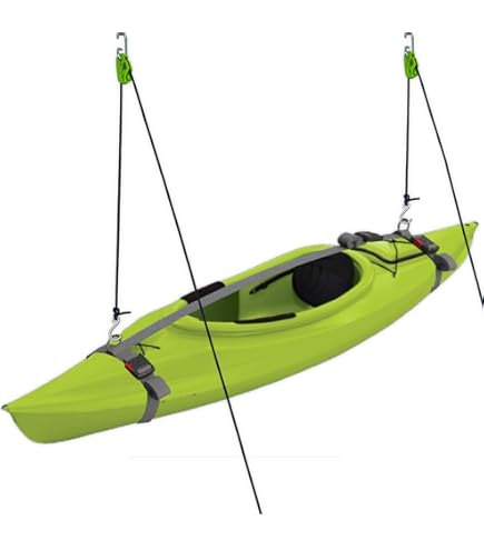 Cosmos Kayak Wall Hanging Storage Strap Adjustable Kayak